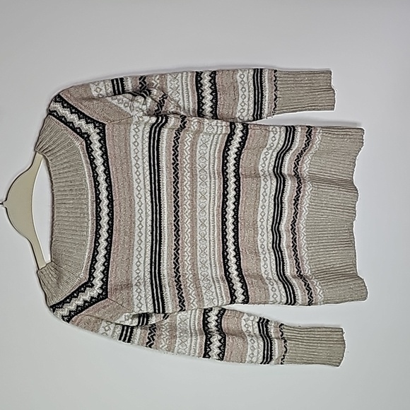 Kismet large scoop neck long sleeve sweater - Picture 4 of 6